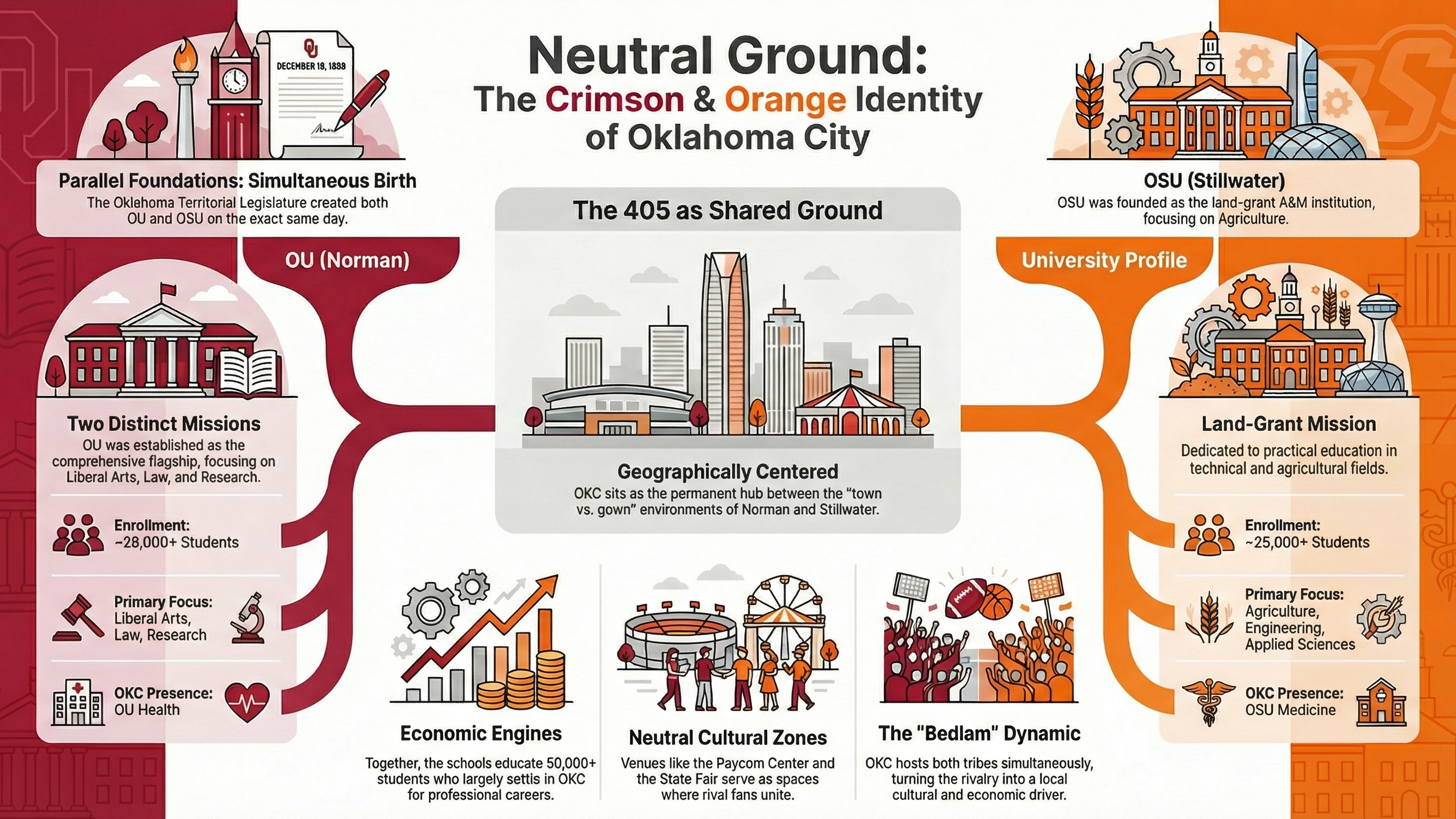 The Real Story Behind OU, OSU, and Why OKC Is the 405's Neutral Ground