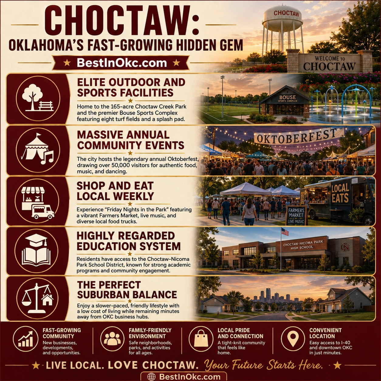 Choctaw, Oklahoma — east-metro community, parks, and local guide