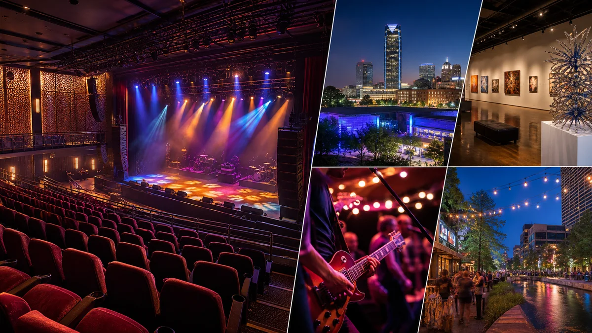 Best In OKC Entertainment awards category cover for Oklahoma City local businesses
