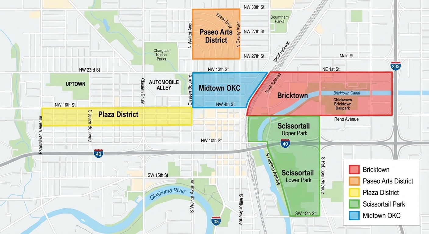 OKC Zone Map